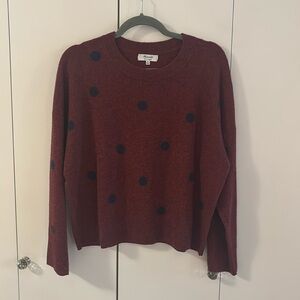 Polkadot Madewell Sweater